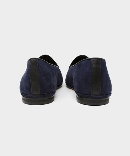 Todd Snyder Todd Snyder x Rubinacci Suede Marphy Loafer - Navy