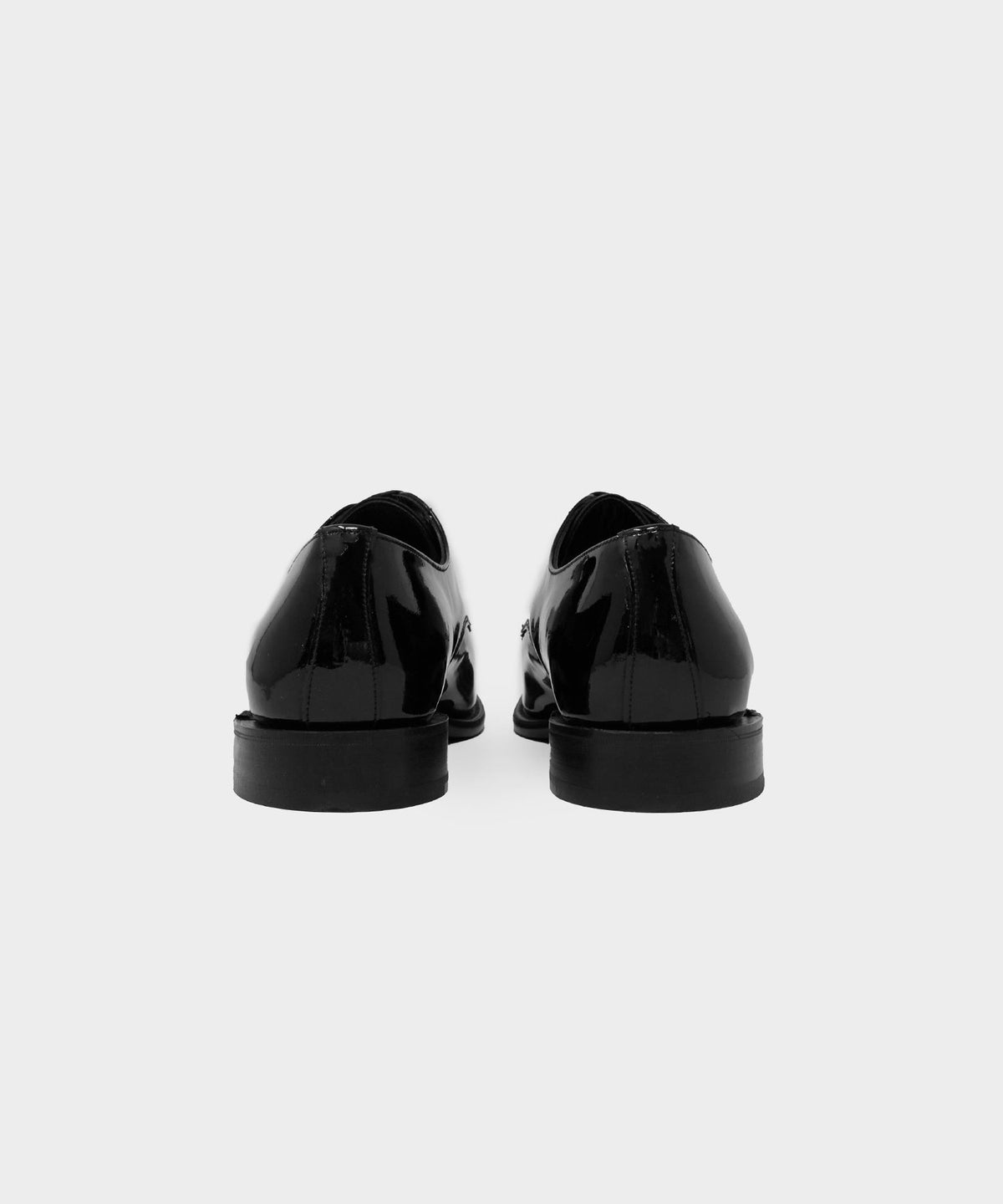 Todd Snyder Todd Snyder x Sanders Patent Leather Gibson Derby - Black