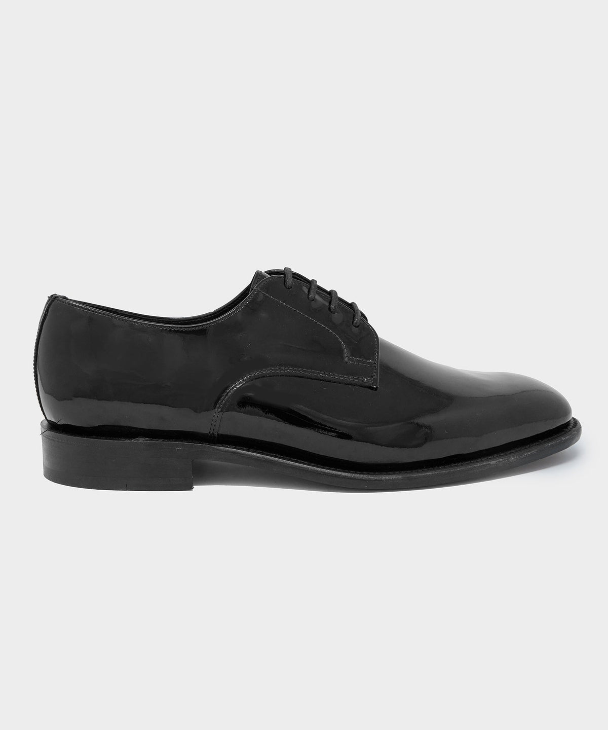 Todd Snyder Todd Snyder x Sanders Patent Leather Gibson Derby - Black