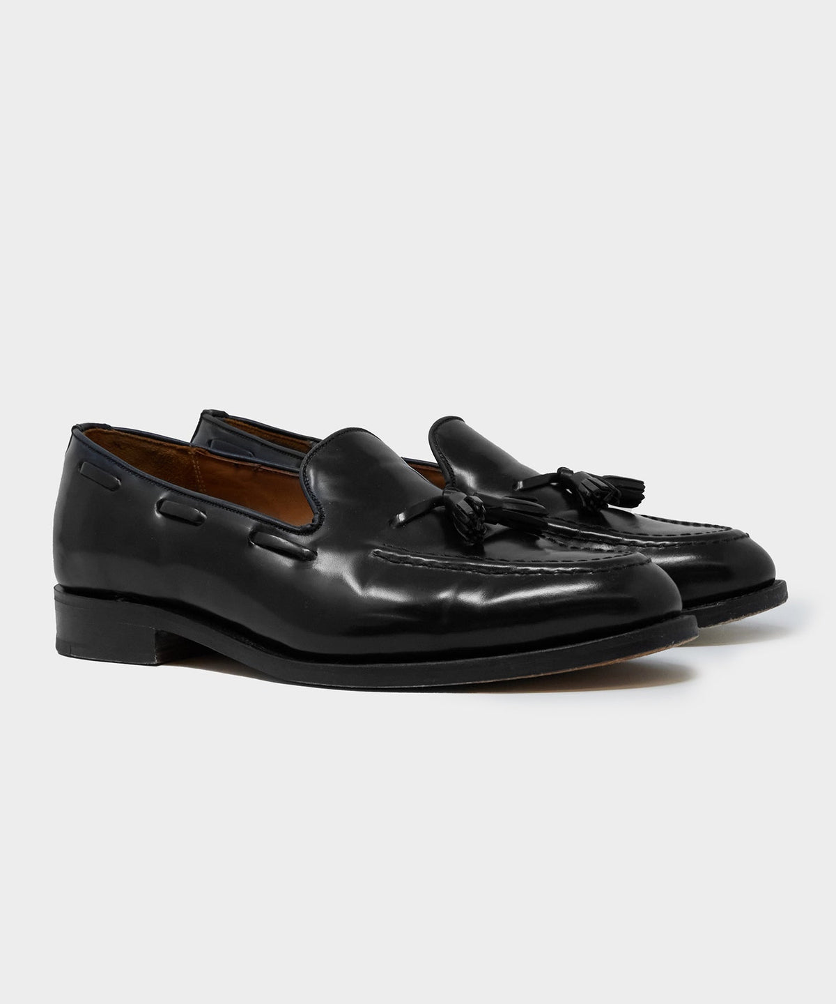 Todd Snyder Todd Snyder x Sanders Tassel Loafer - Black
