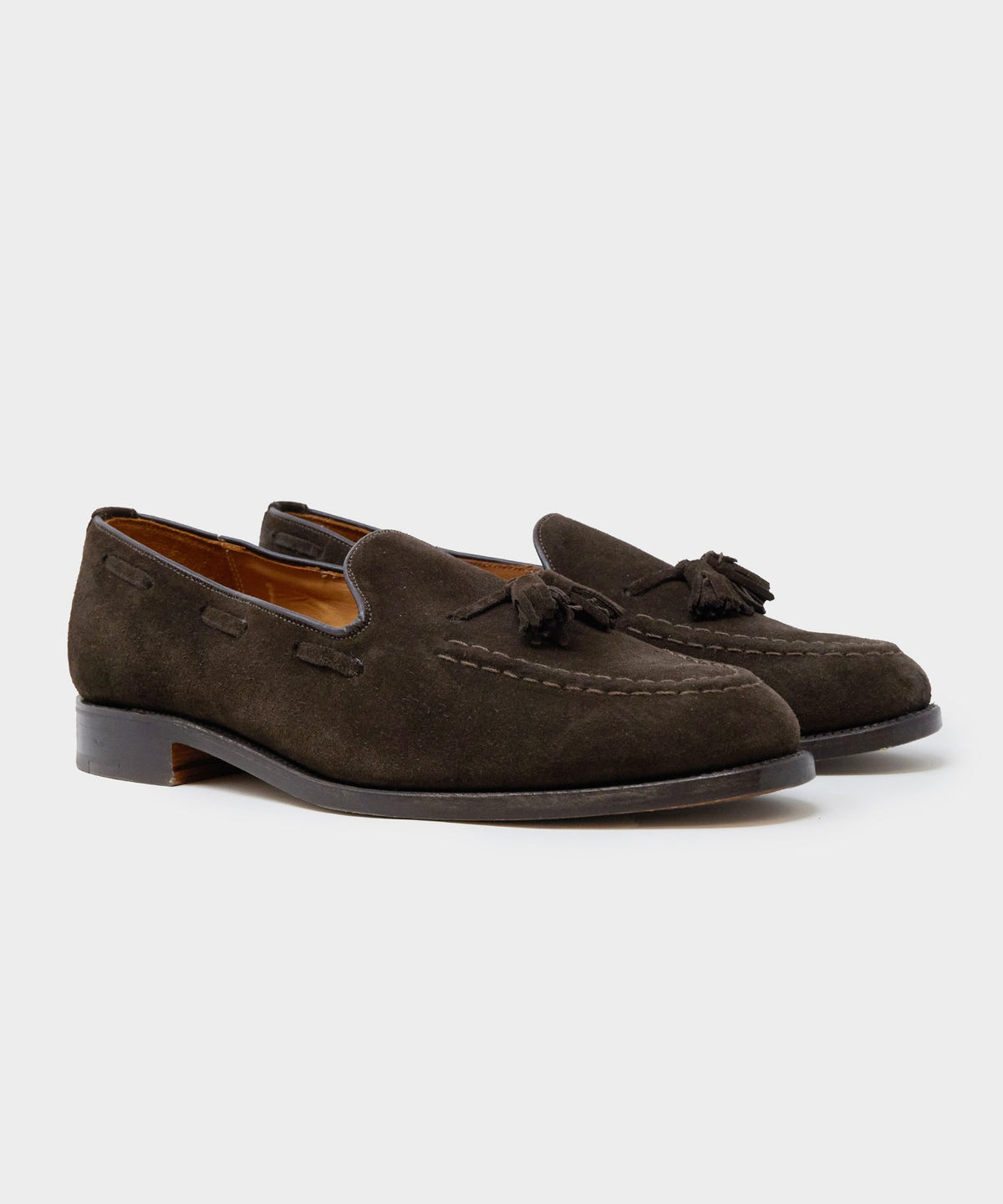 Todd Snyder Todd Snyder x Sanders Tassel Loafer - Brown