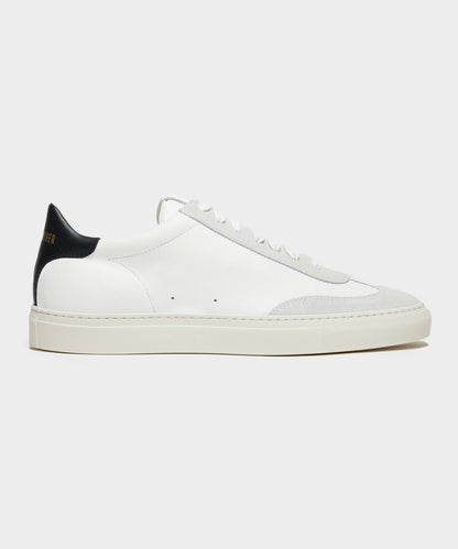 Todd Snyder Porto Low Court Sneaker - Grey