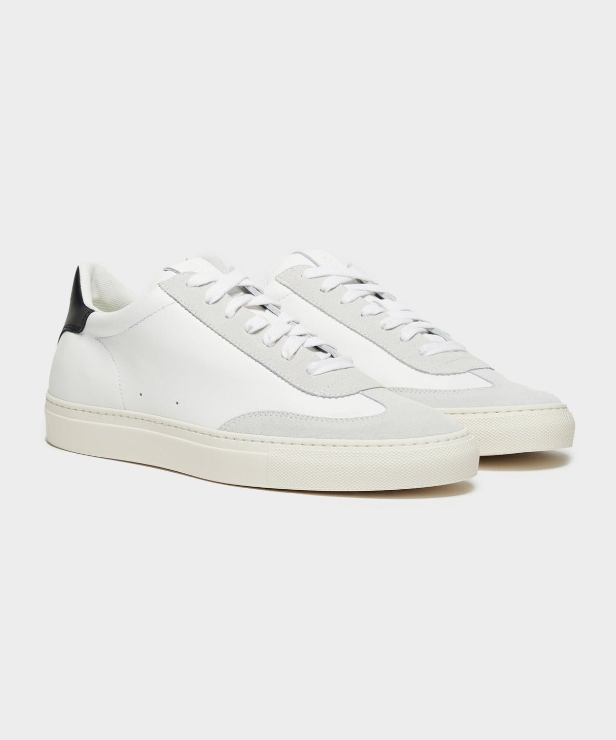 Todd Snyder Porto Low Court Sneaker - Grey