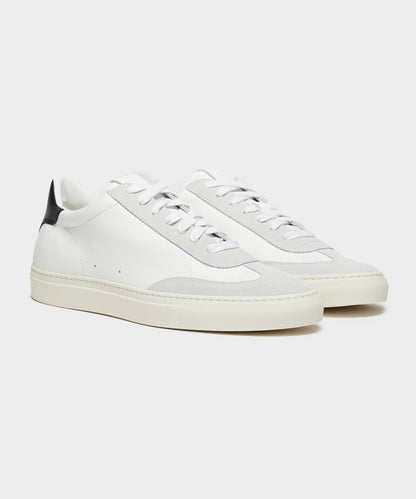 Todd Snyder Porto Low Court Sneaker - Grey
