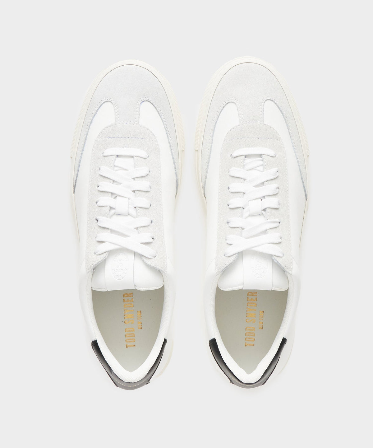 Todd Snyder Porto Low Court Sneaker - Grey