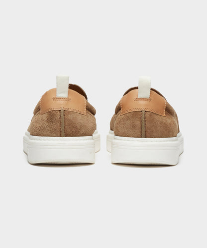 Todd Snyder Tuscan Slip-On Sneaker - Cappuccino