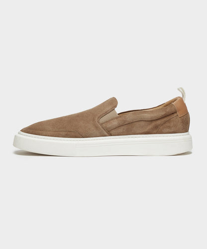 Todd Snyder Tuscan Slip-On Sneaker - Cappuccino