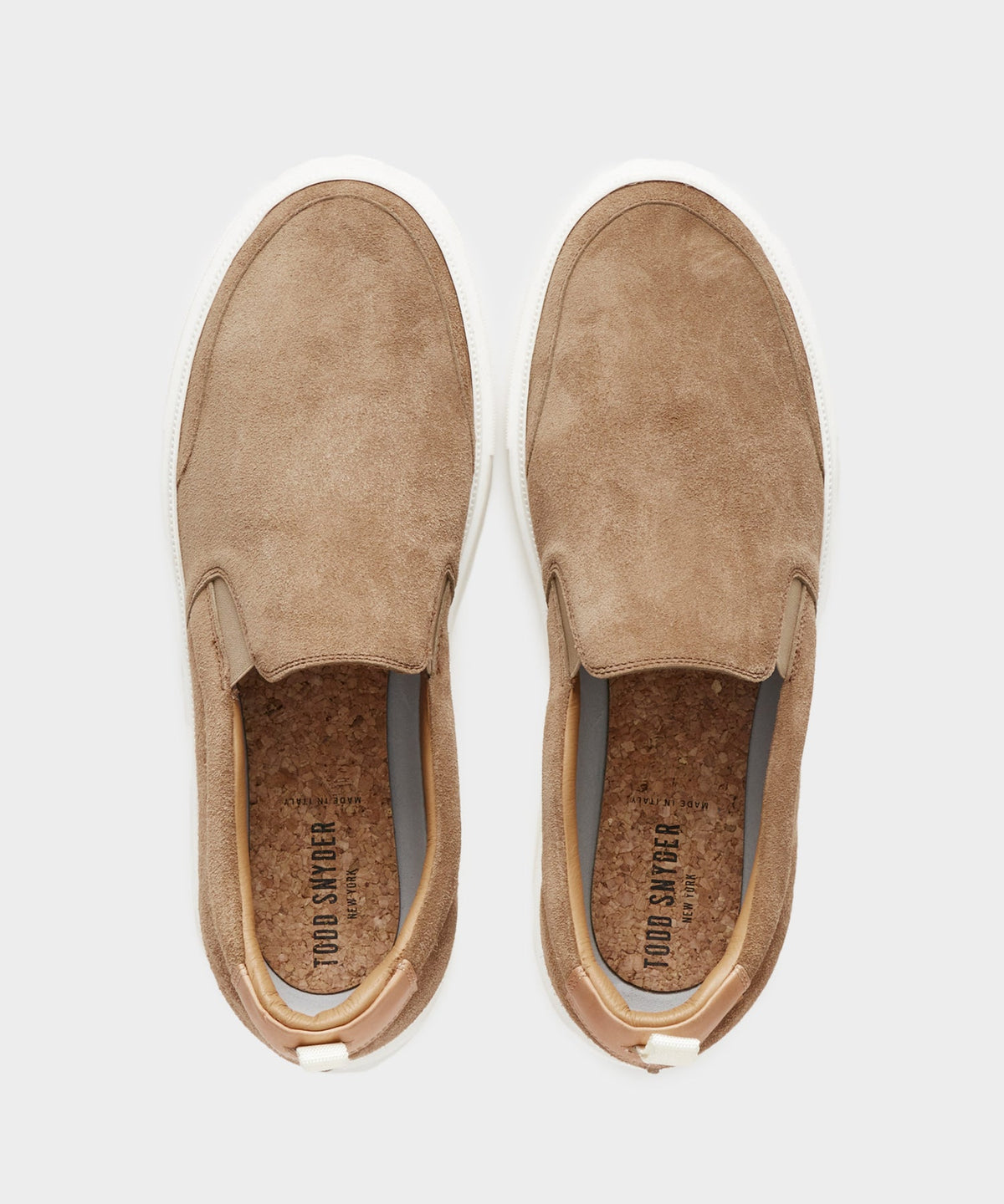 Todd Snyder Tuscan Slip-On Sneaker - Cappuccino