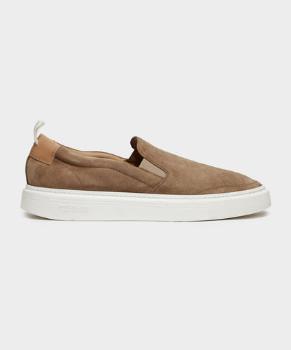 Todd Snyder Tuscan Slip-On Sneaker - Cappuccino