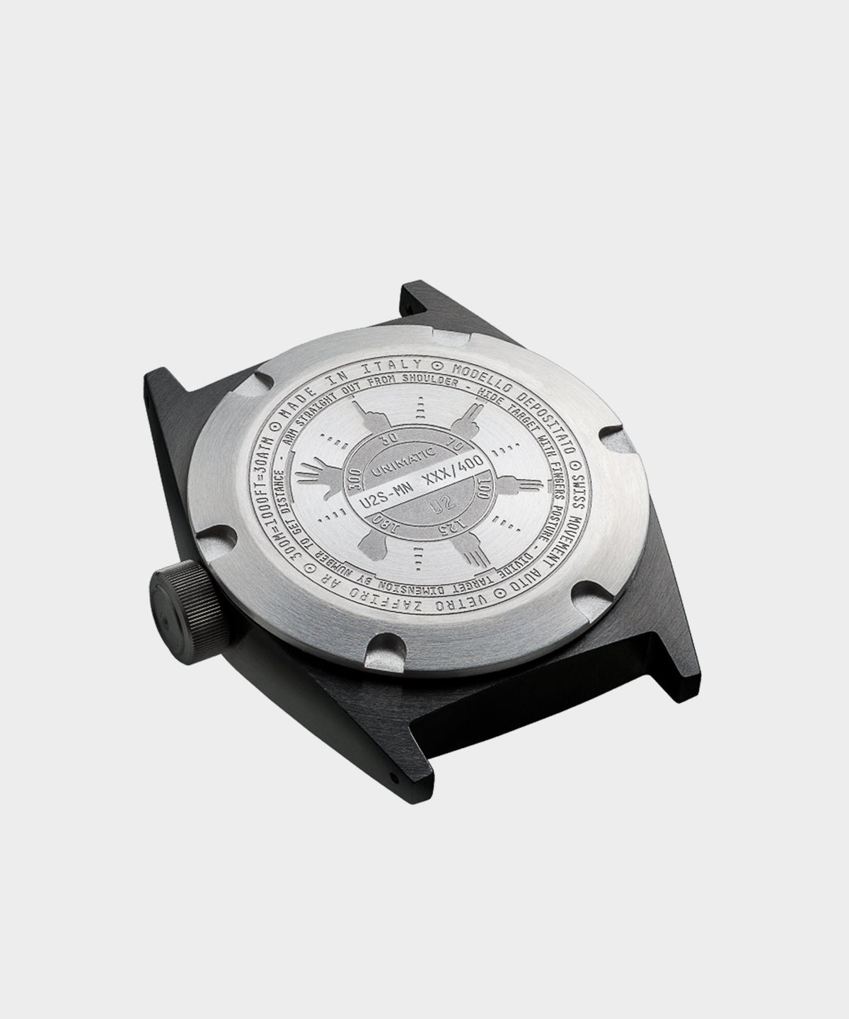 Todd Snyder UNIMATIC U2S Black DLC Field watch - Black