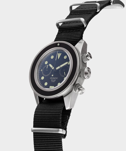 Todd Snyder UNIMATIC U3 Classic Chrono Watch - Black