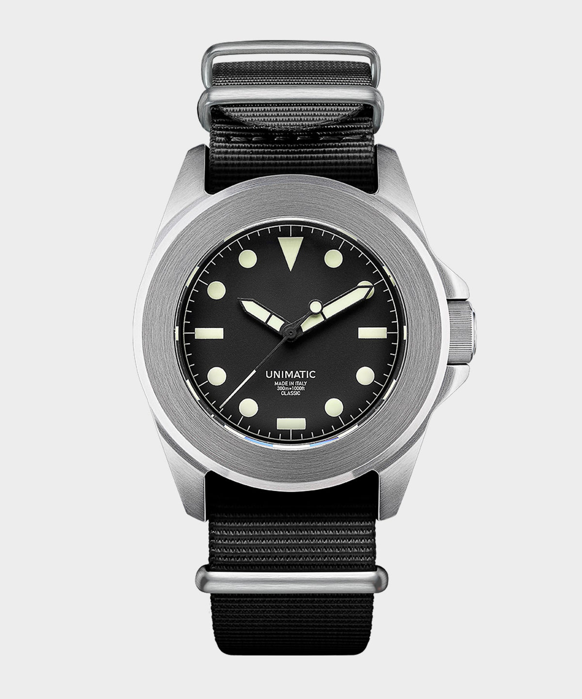 Todd Snyder UNIMATIC U4 Classic Military Watch - Black