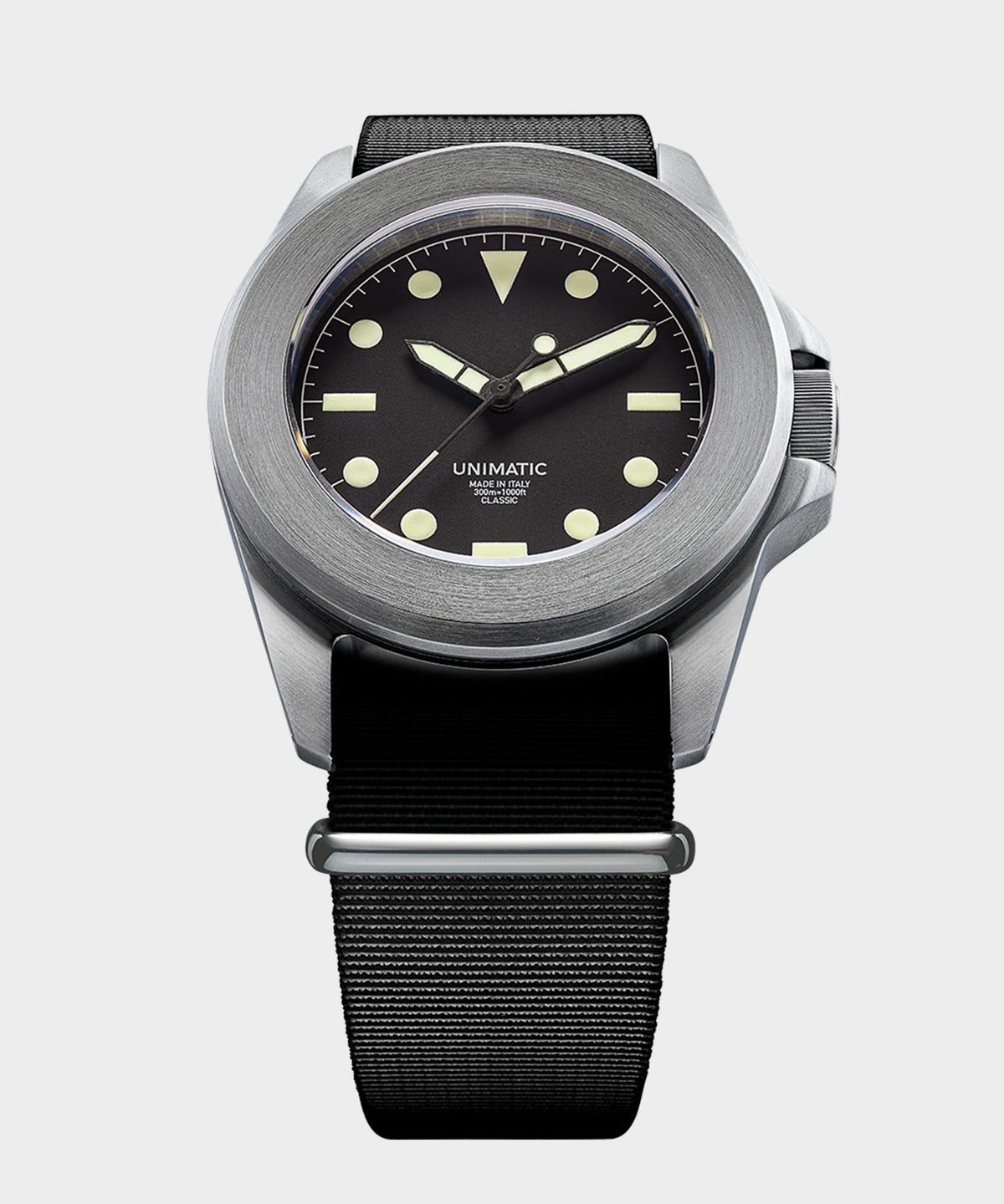 Todd Snyder UNIMATIC U4 Classic Military Watch - Black
