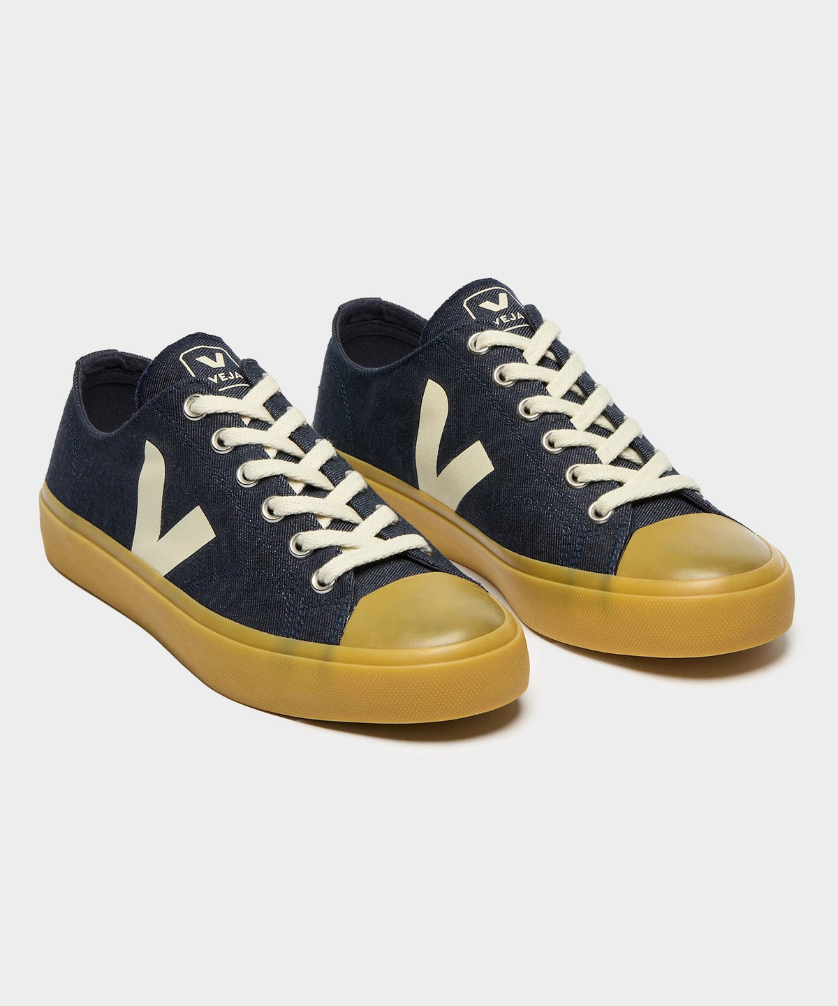 Todd Snyder Veja Wata Low II Denim Sneaker - Navy