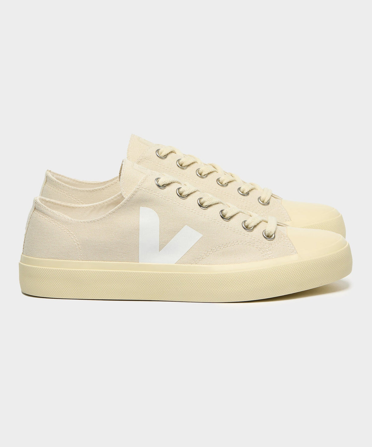 Todd Snyder Veja Wata Low II Canvas Sneaker - White