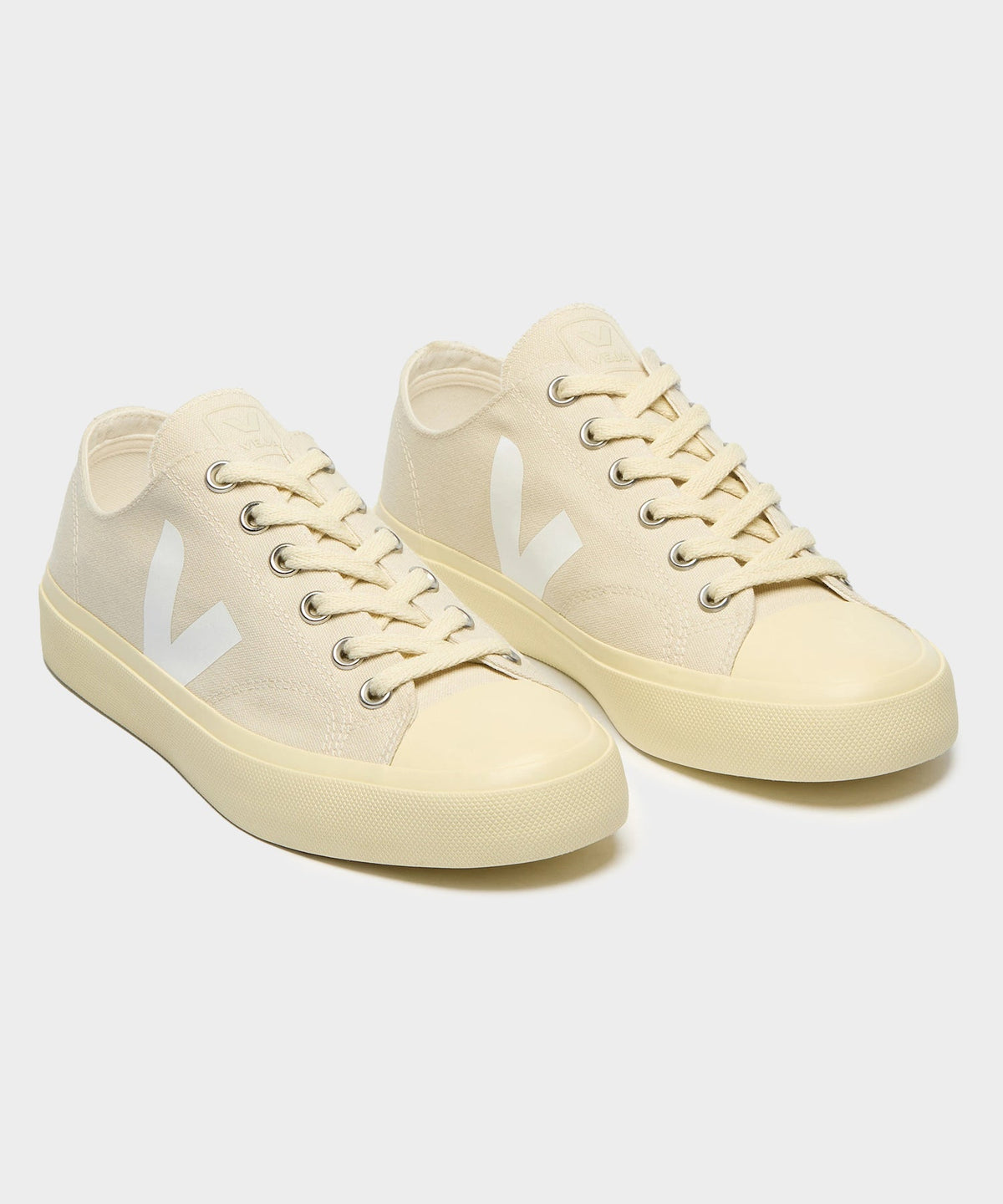 Todd Snyder Veja Wata Low II Canvas Sneaker - White
