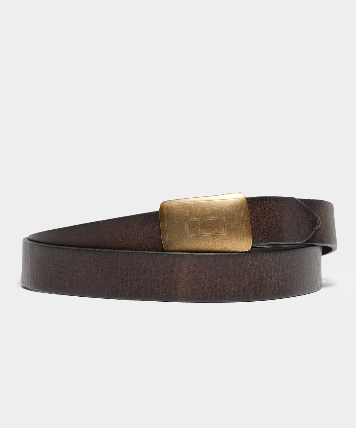 Todd Snyder Vintage Leather Belt - Brown