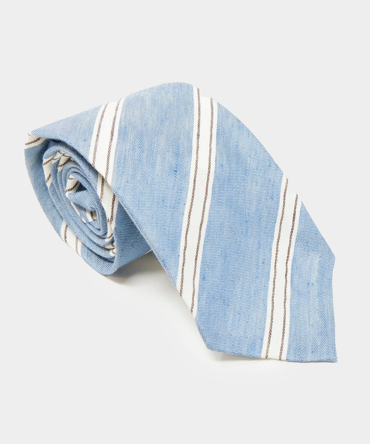 Todd Snyder Vintage Stripe Tie - Blue