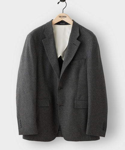 Todd Snyder Italian Flannel Sport Coat - Charcoal