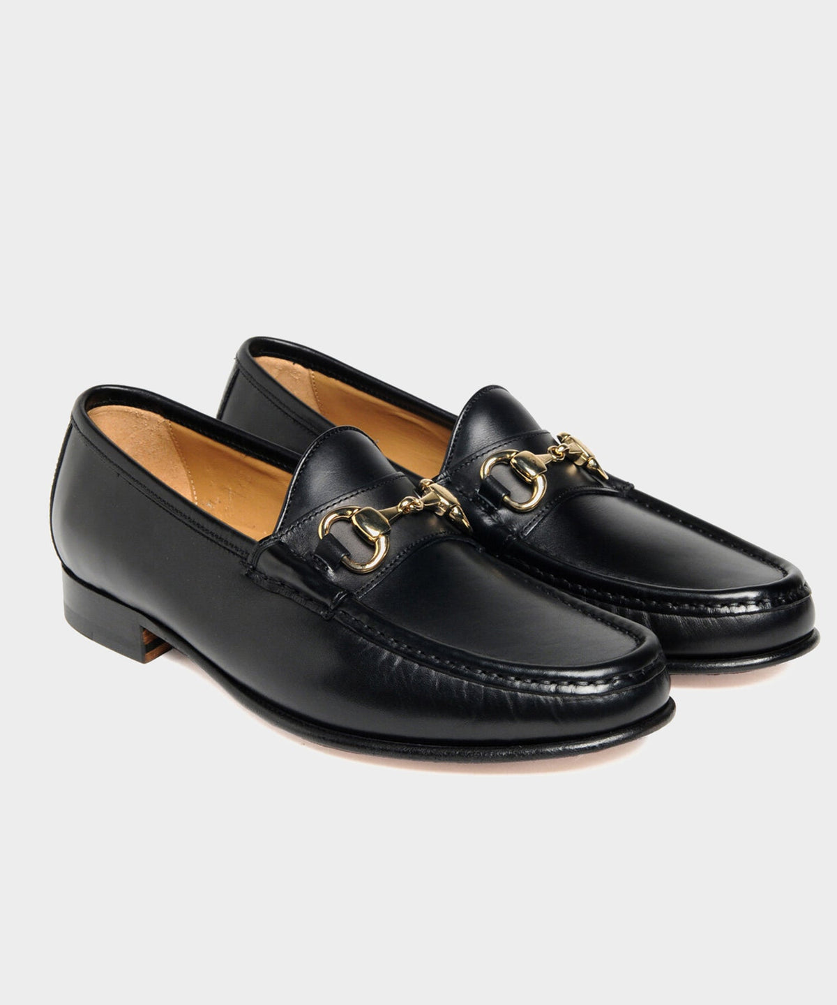 Todd Snyder Yuketen Moc Ischia Horsebit Loafer - Black