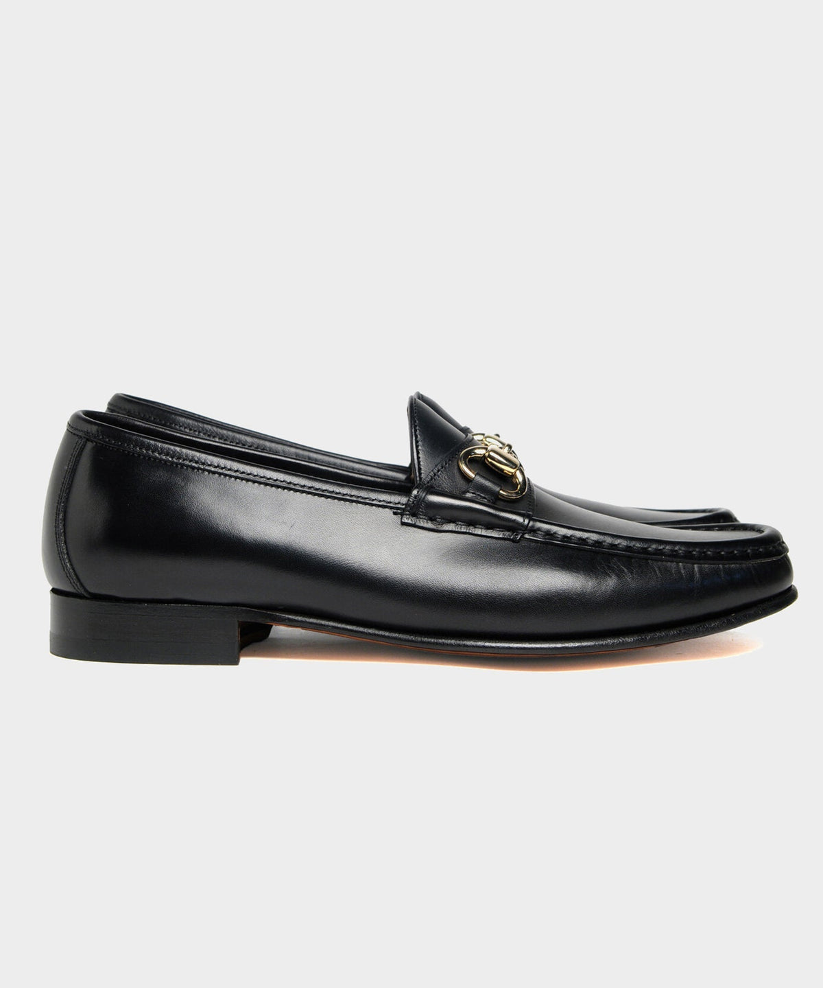 Todd Snyder Yuketen Moc Ischia Horsebit Loafer - Black